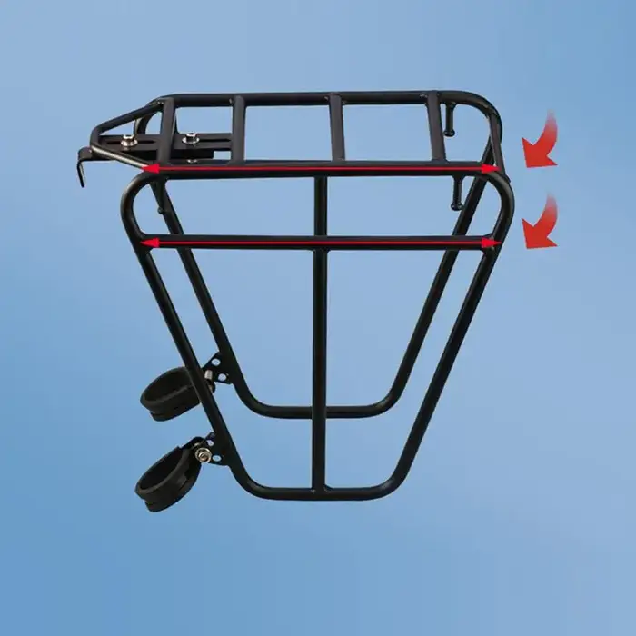 Support de stationnement de vélo en acier robuste