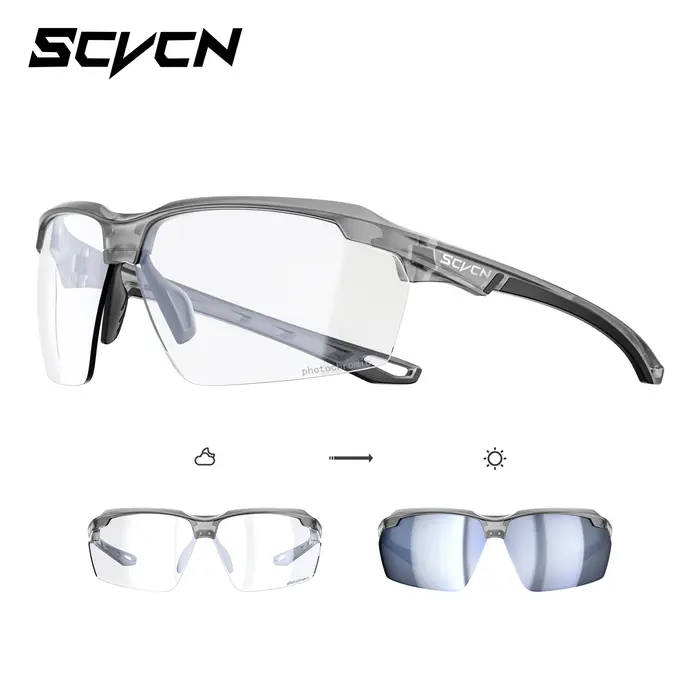 SCVCN lunettes de soleil de cyclisme photochromiques
