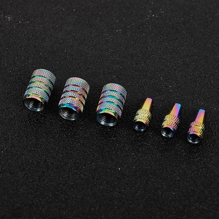 Capuchons de assujetde vélo arc-en-ciel