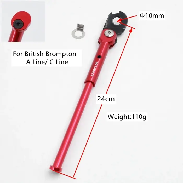 Mr.Tiparts-Support de 16 pouces en alliage d'aluminium, pour Bromsilice Bike C Line A Line