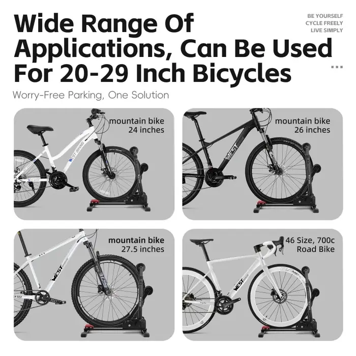 WEST BIKING – support de stationnement pliable pour vélo