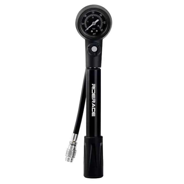 Pompe de choc de vélo 300PSI pression avec jauge