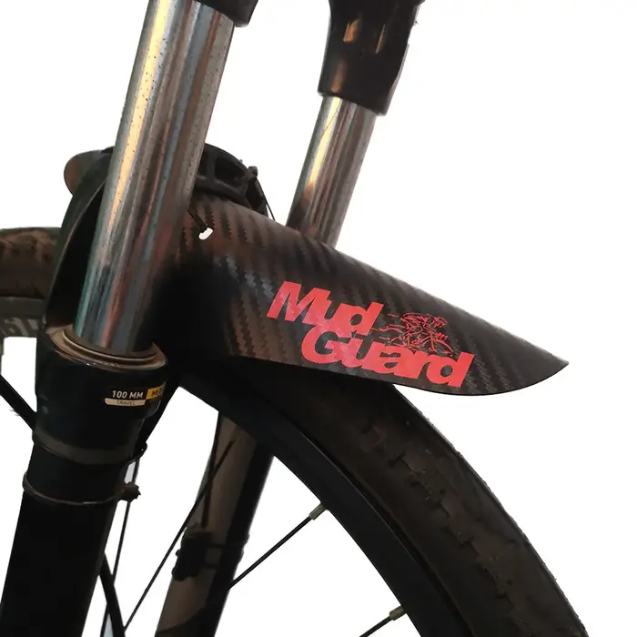 Garde-boue de vélo en carbone 2 pièces