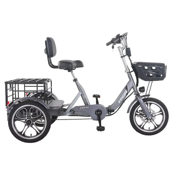 Vélo électrique pliant 3 roues Mini pour adultes