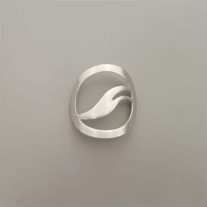 Badge de vélo géant en alliage d'aluminium souple