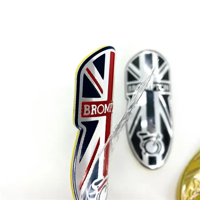 Autocollants Logo pour vélo pliant Brompton