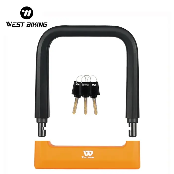 WEST BIKING-Serrure antivol en alliage pour vélo de route et VTT