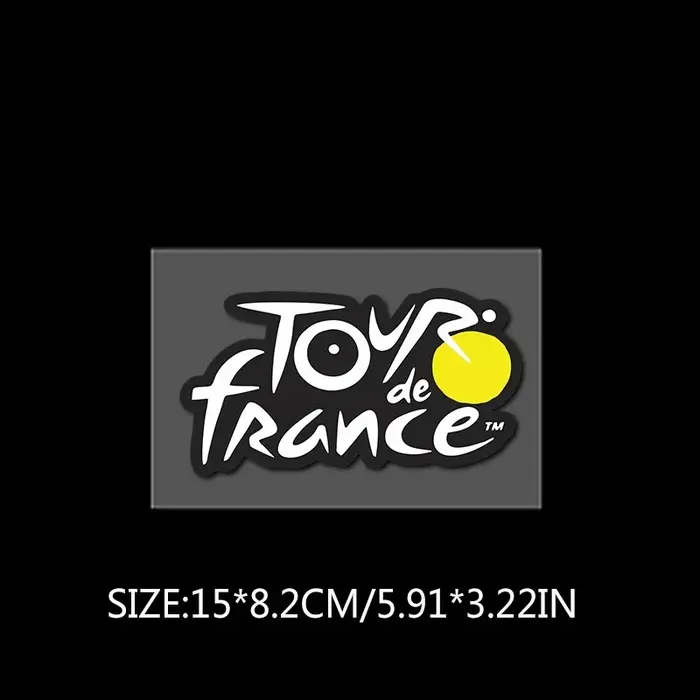 Autocollant en vinyle avec logo du Tour de France