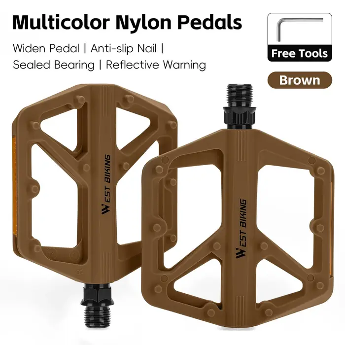 Pédale de vélo ultralégère en Nylon