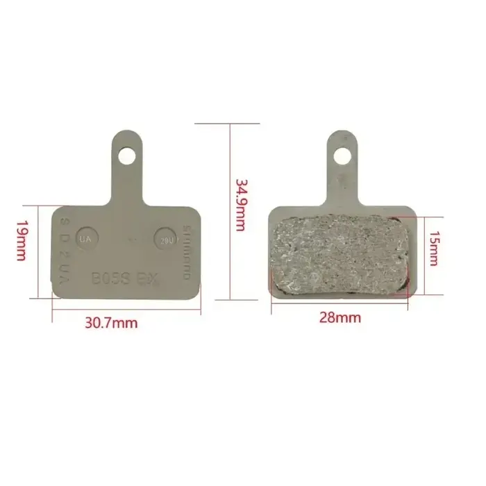 Shimano B01S B03S B05S plaquettes de frein en résine MT200 TX805 M375 M365 M485 M445 M446 M395 M355 M575 M475 M416 M396