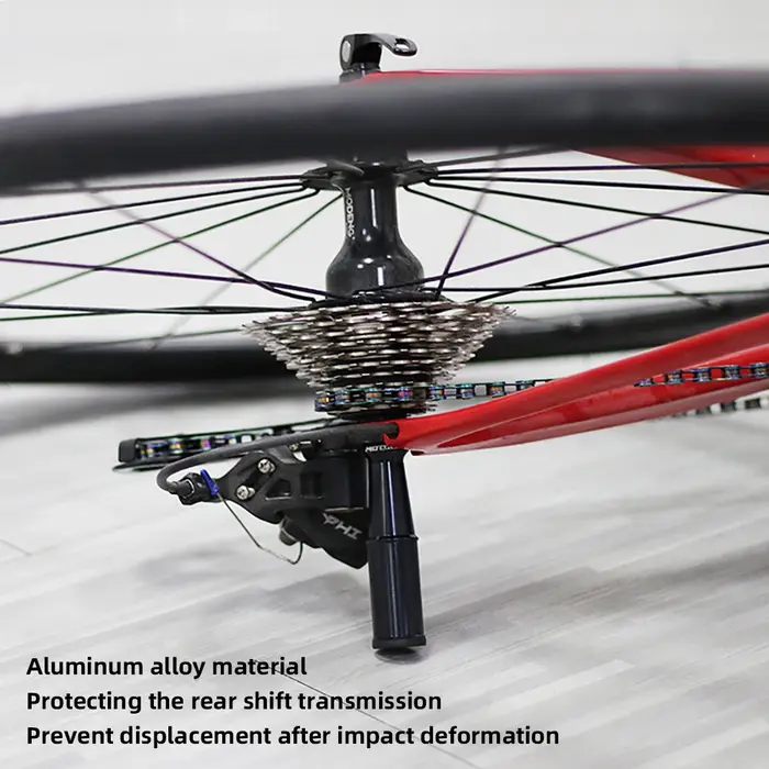 Protecteur de dérailleur arrière de vélo en alliage d'aluminium