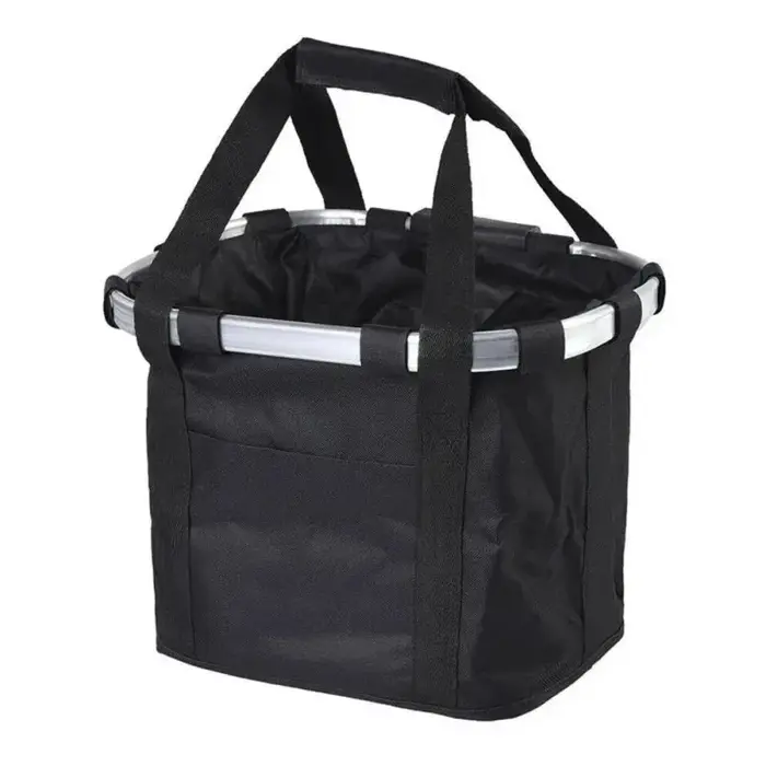 Panier avant de vélo 2-en-1 détachable pour petit animal de compagnie
