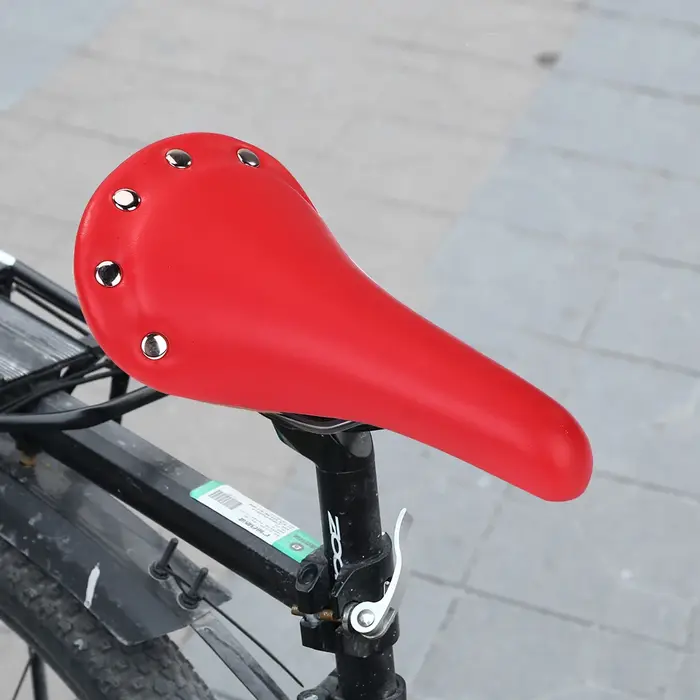 Coussin de vélo en cuir respirant