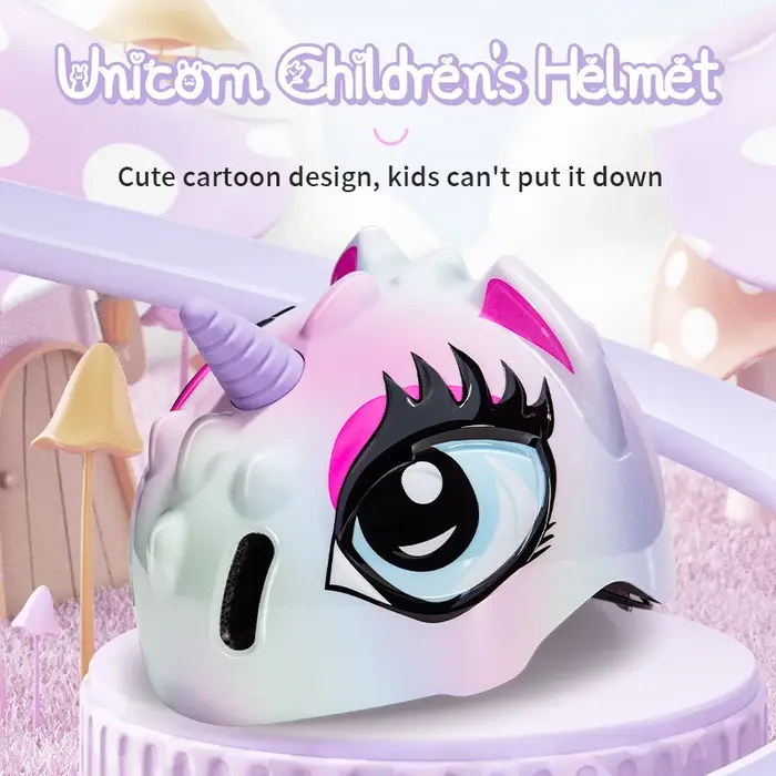 Casque de vélo pour enfants conception antichoc 3D doublure respirante