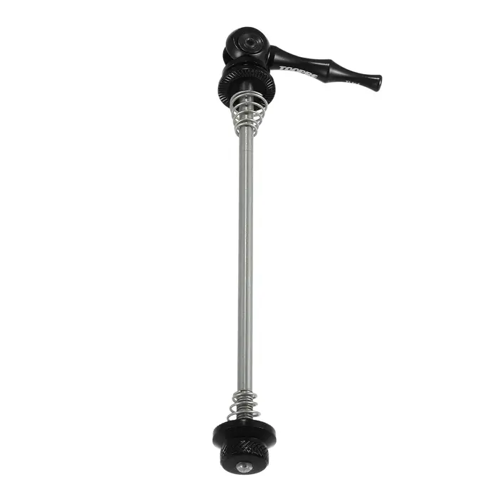 X Autohaux 1 paire de brochettes d'essieux à dégagement rapide avant arrière pour vélo de route 140mm 180mm noir