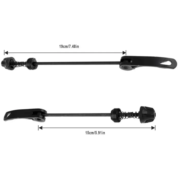 Axe de vélo brochette à dégagement rapide axe