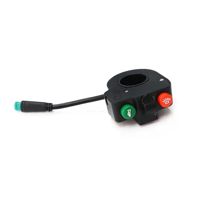 Scooter électrique étanche guidon phare klaxon clignotant interrupteur pour KUGOO M4/PRO