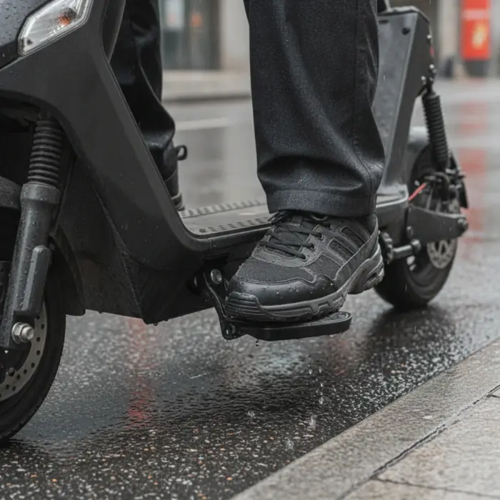 Repose-pieds pour vélo électrique