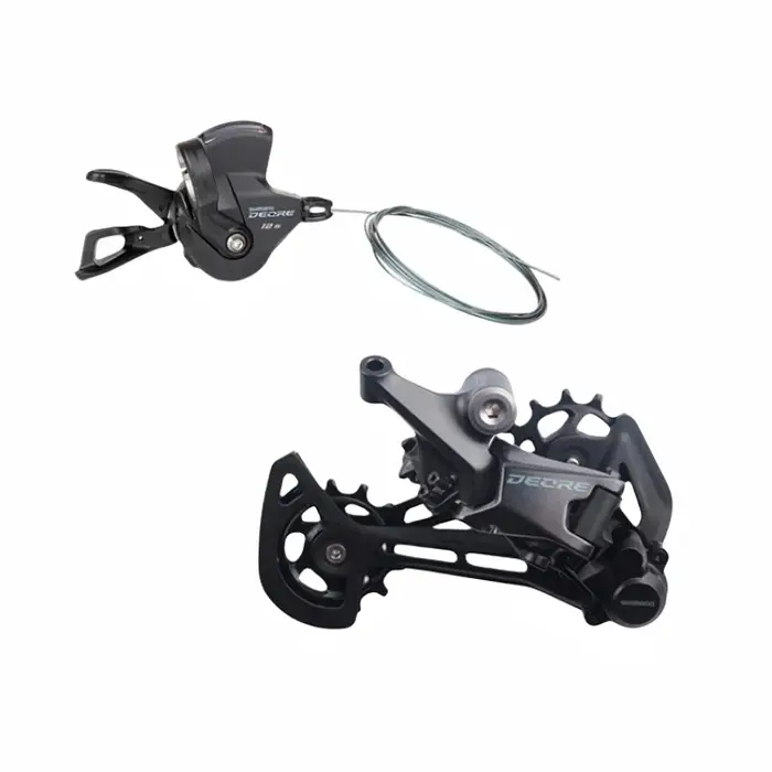SHIMANO DEORE SL-M6100 droit RD-M6100 SGS 12 vitesses manette de vitesse dérailleur arrière Original pour vélos de montagne pièces d'équitation vtt
