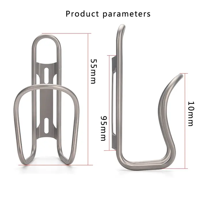 Porte-bouteille de vélo en titane ultraléger