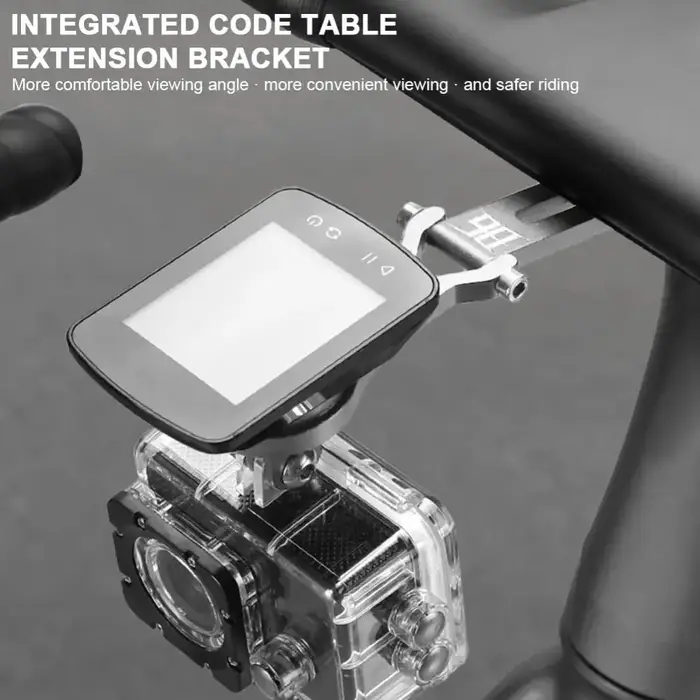 Support de compteur de vélo en alliage d'aluminium