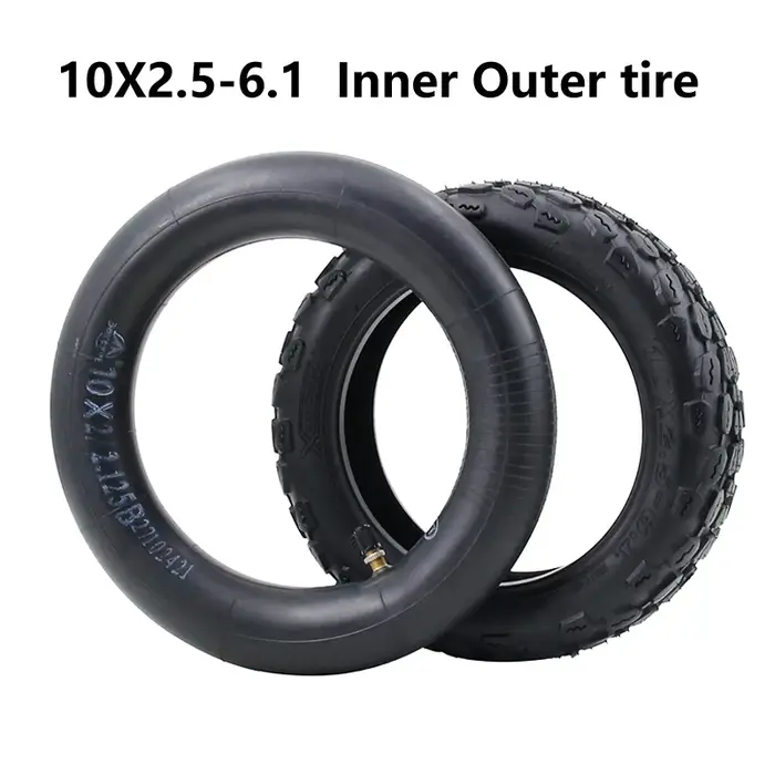 Pneu 10x2.5-6.1 pour pneu 10 pouces 10x2.50 pour pneus de Scooter électrique