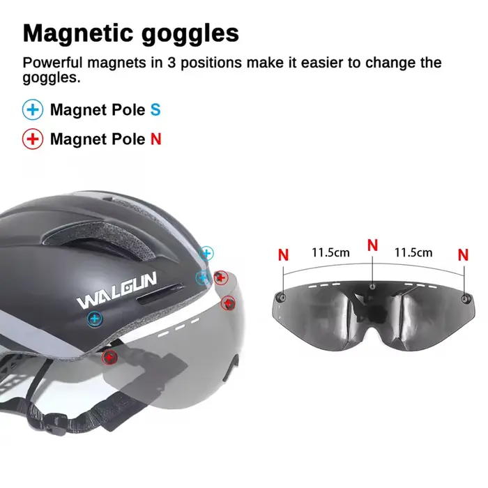Route vtt casque de vélo lunettes de cyclisme visière accessoires tt