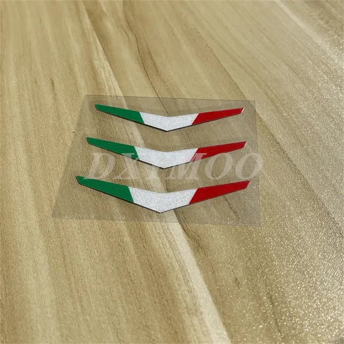 Autocollants drapeau National d'italie pour moto et vélo