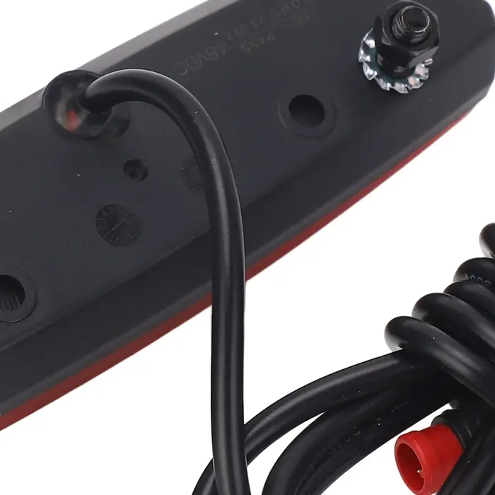 Lumière de Scooter haute luminosité économie d'énergie LED lampe d'avertissement de frein 48V
