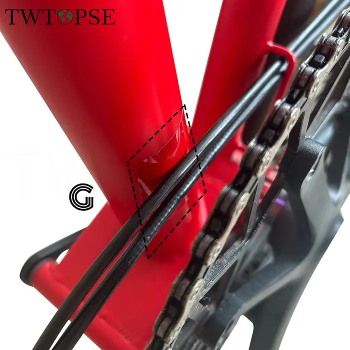 TWTOPSE – Film de Protection pour vélo pliant Brompton