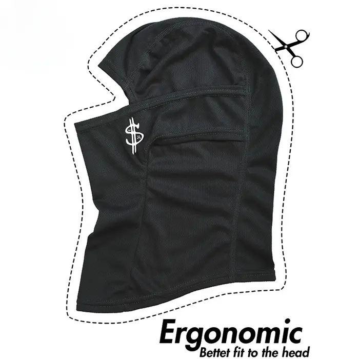 Balaclava intégrale classique respirante avec protection UV pour le cyclisme en extérieur