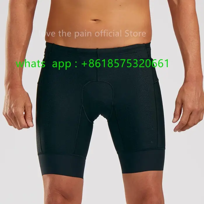 Zootekoi-Short de cyclisme sans bretelles pour homme, TriDuvet, Ropa Ciclismo, LyJean-, Vélo, Natati