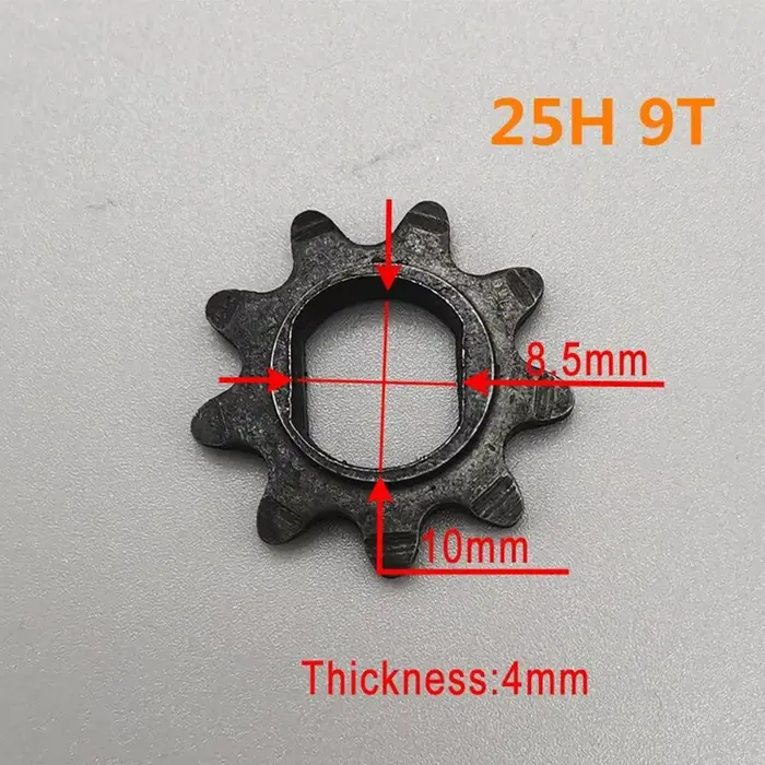 Pignon pour Scooter électrique 9T 11T 13T 25H