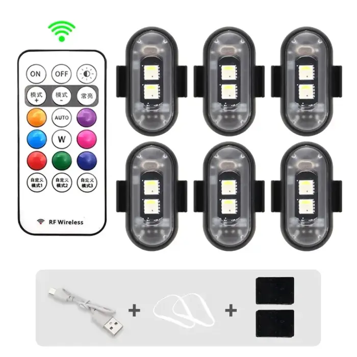 Feux stroboscopiques LED pour trottinette