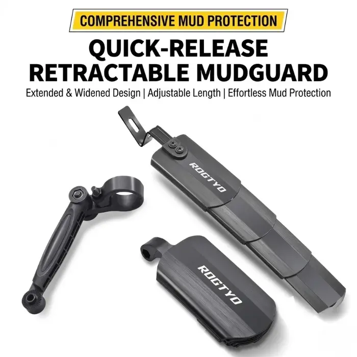 Garde-boue rétractable pour vélo de montagne