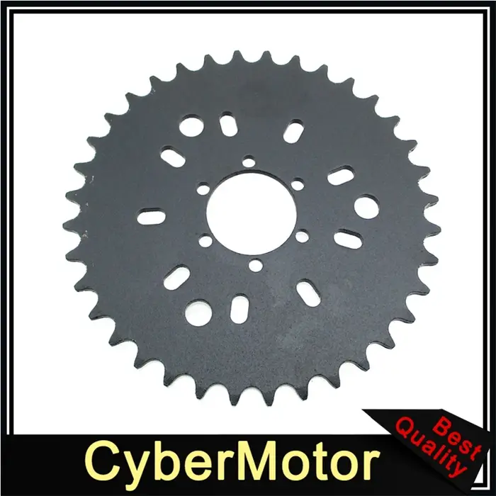 Pignon de chaîne arrière à 6 trous 36T pour vélo motorisé 49cc 50cc 60cc 80cc