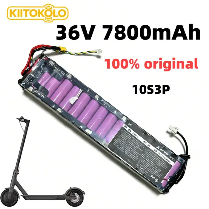 Batterie Li-ion 36V 7800mAh de remplacement pour trottinette électrique Xiaomi M365 & M365 Pro