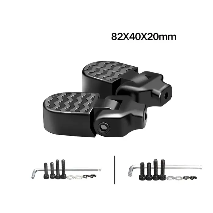 Pédale arrière pliante pour vélo électrique