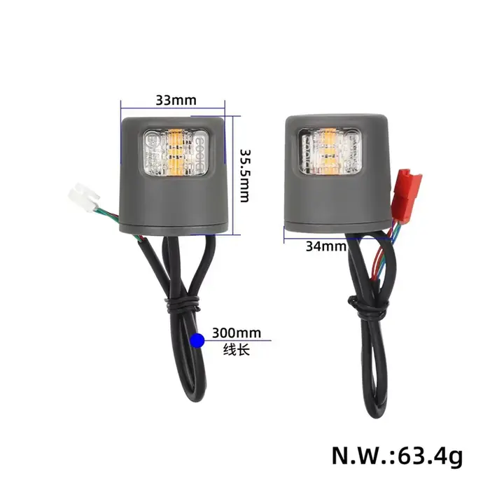 Clignotant lumière de sécurité pour Scooter électrique Xiaomi 4 Lite (2e génération) 2e