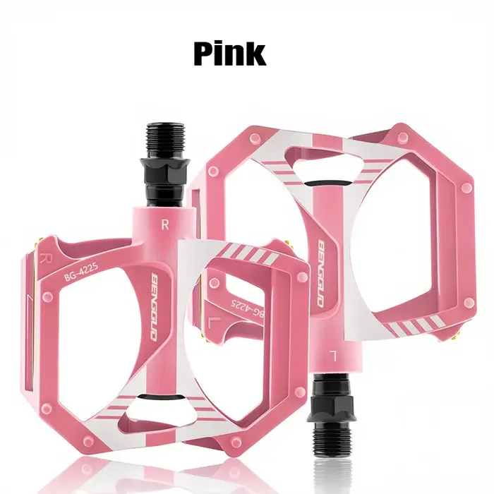 Pédales de vélo en nylon diamanté durables