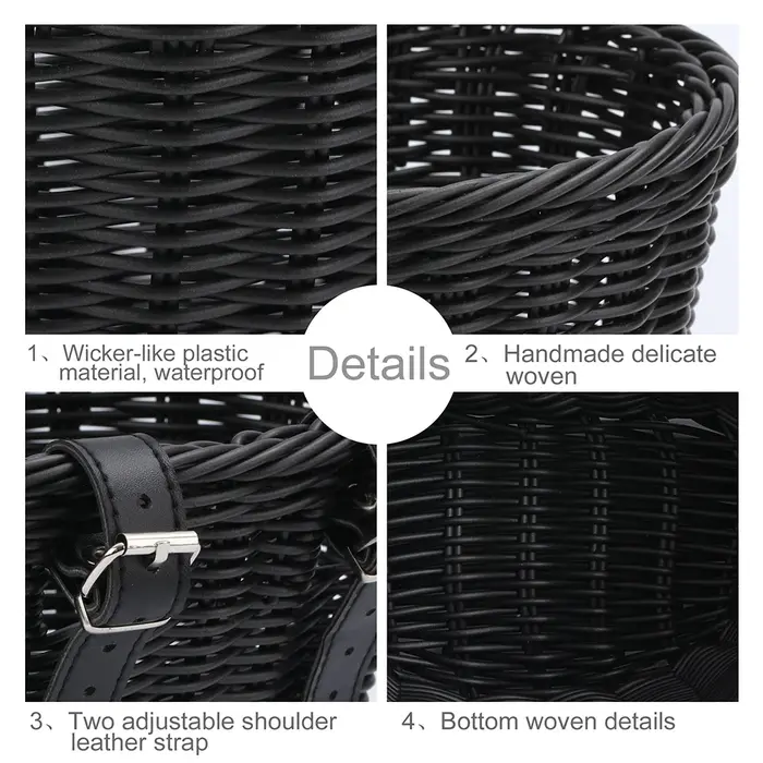Panier avant de vélo, guidon avant réglable