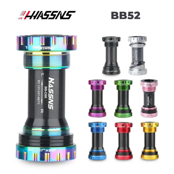 Boîtier de pédalier HASSNS Mtb Hollowtech pour vélo de montagne