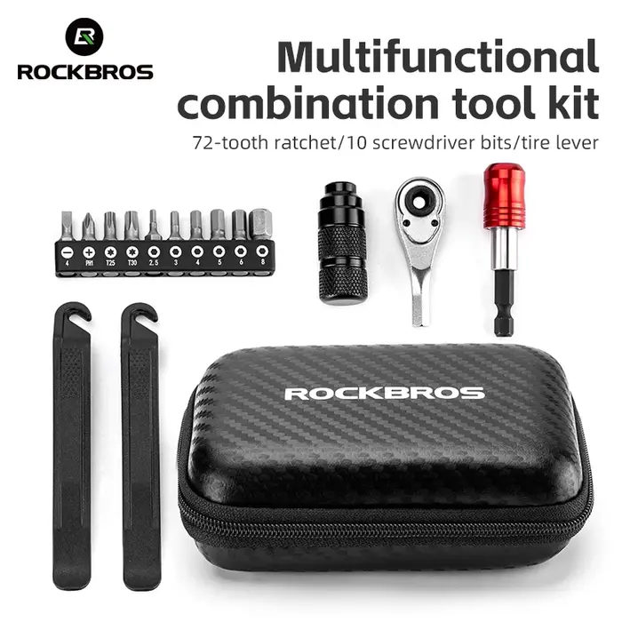 ROCKBROS – Kits d'outils de réparation de vélo