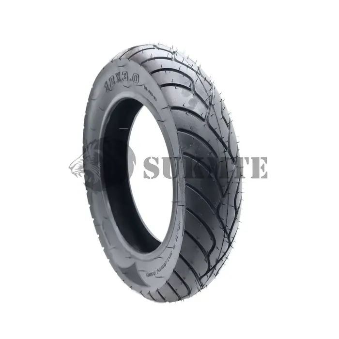 Pneu extérieur 12x3.0, roue pneumatique antidérapante de 12 pouces pour scooter électrique