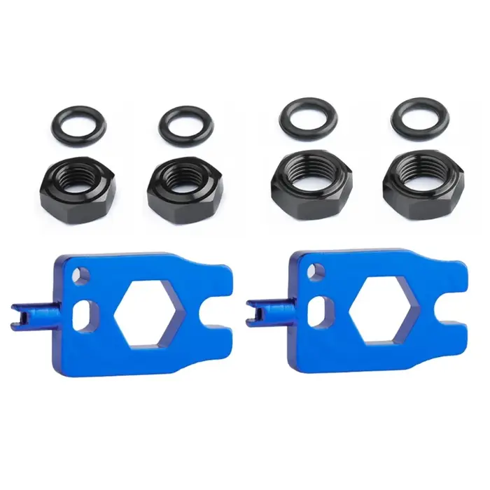 Outils de réparation clé Val-ve de vélo écrous hexagonaux joint torique Schrader fournit une clé de Service