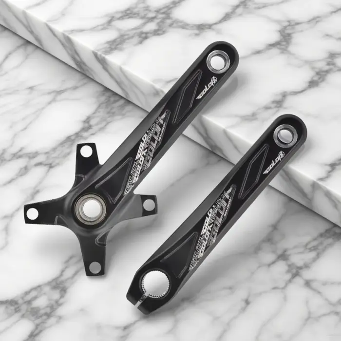 104 Bcd pédalier 165mm 170mm 175mm en alliage d'aluminium vtt vélo manivelle étroite large 104bcd monoplate 34 dents Platon 32t plat