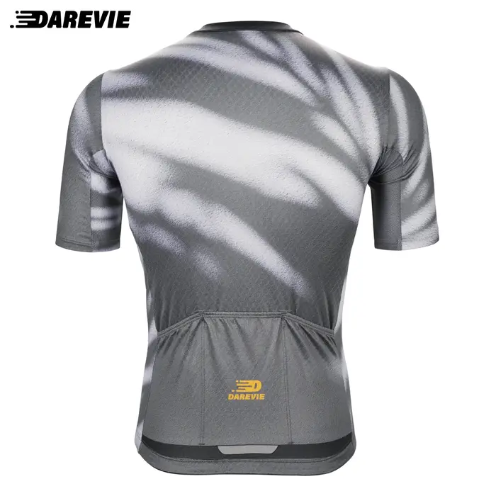 DAREVIE Maillot de cyclisme respirant Shadow pour homme, séchage rapide, petite taille, niveau d'ent
