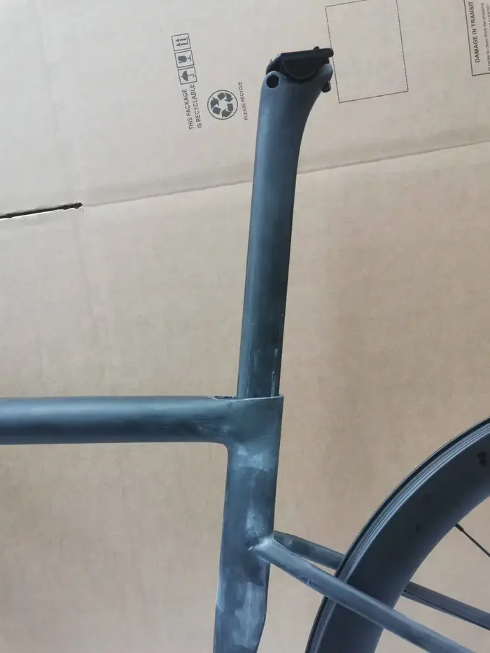 Cadre en carbone de vélo de route de haute qualité