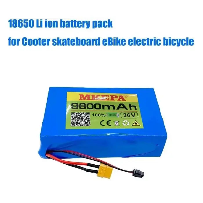 Nouvelle batterie de scooter électrique carrée 36V 10S2P 18650