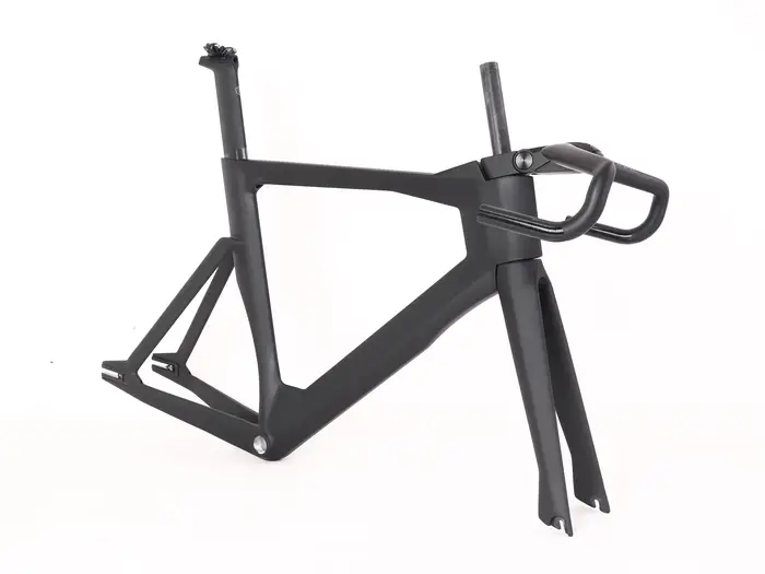 Nouveau guidon de vélo de piste en Fiber de carbone 2024 barre